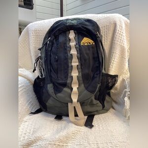 Kelly Black and Green Men's Backpack